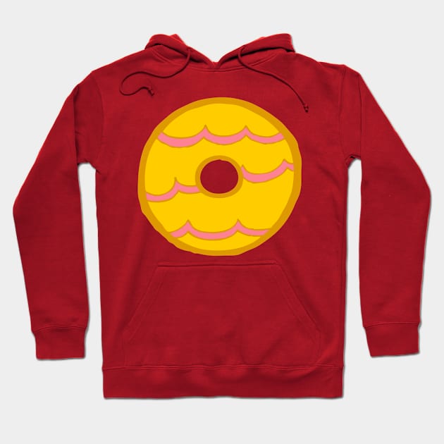 Yellow Party Ring Biscuit Hoodie by evannave